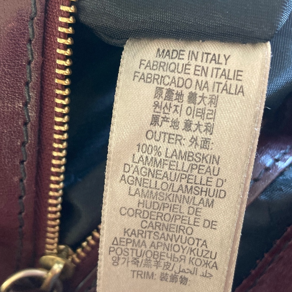 Burberry Bridle Gosford Hobo Bag in Burgundy Lambskin - Picture 16 of 17